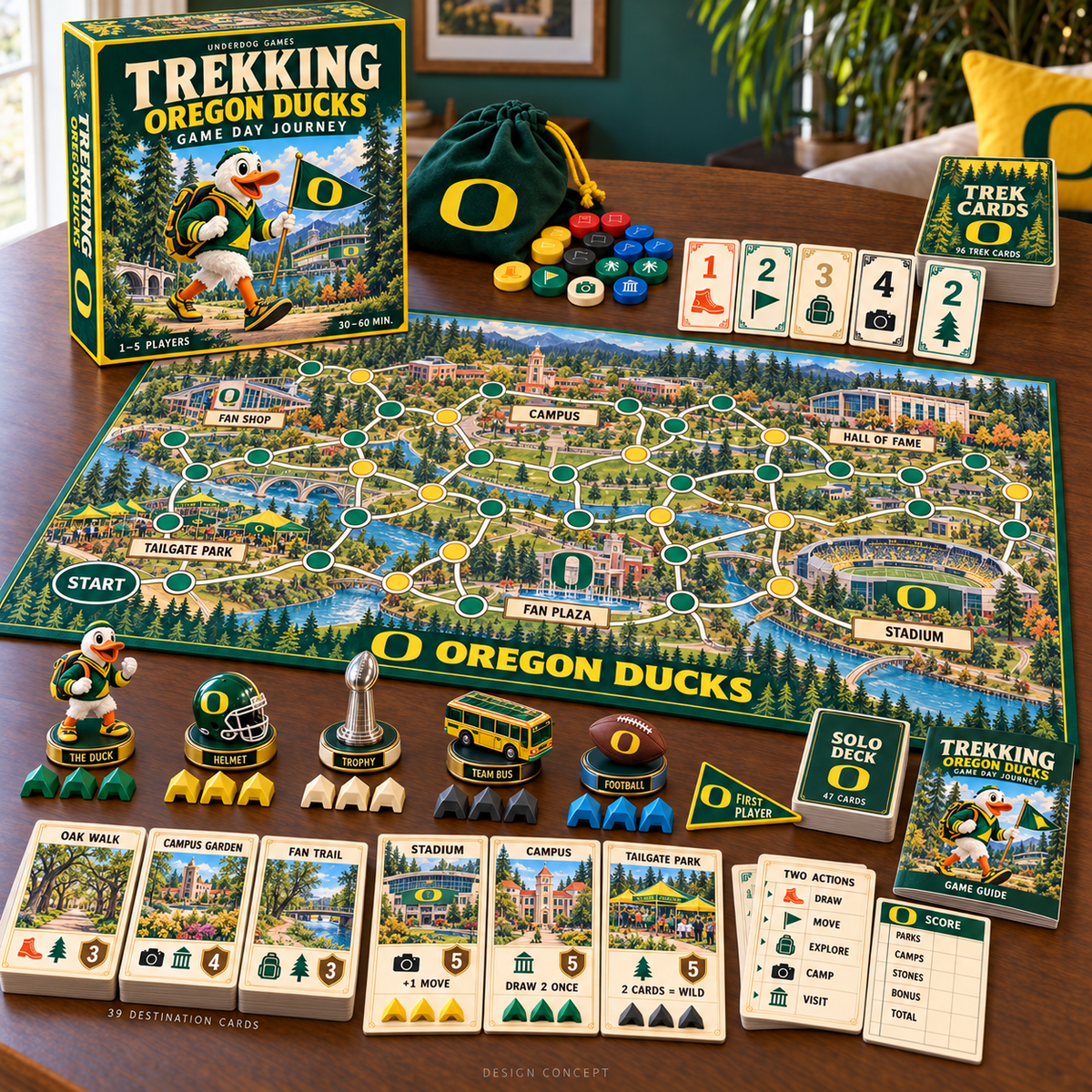 ORD Premium Trekking Adventure Board Game NHVH
