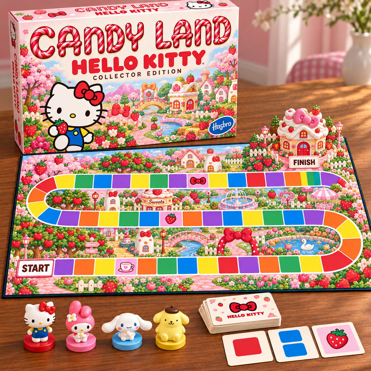 HLKT Premium Candy Land Board Game NHVH