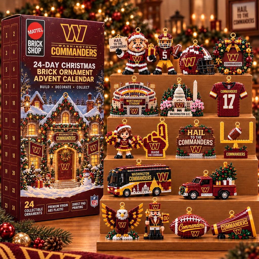 WCD 24-Day Christmas Brick Ornament Advent Calendar NTTB
