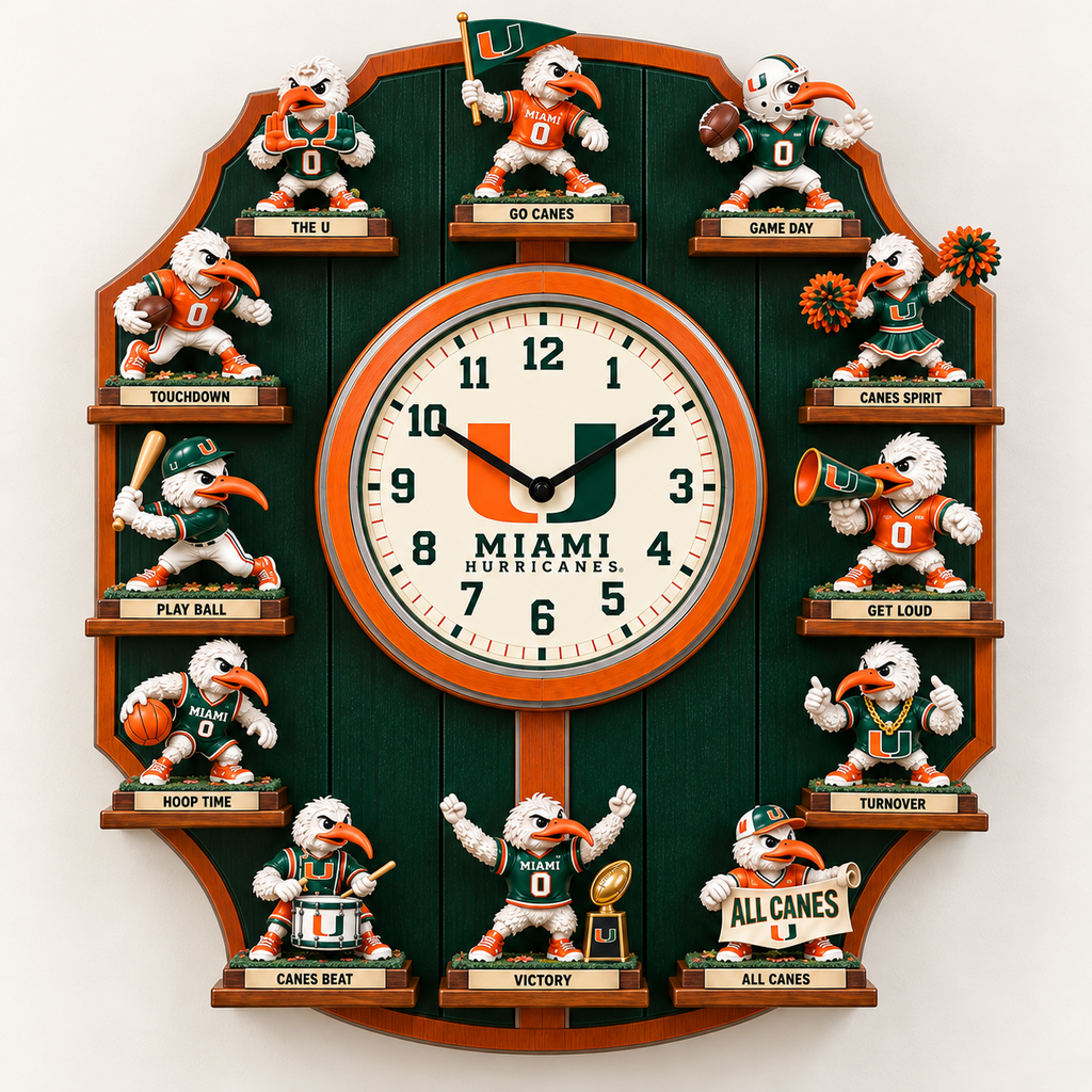 MHC Premium Mascot Sculpture Clock Collection PTKL