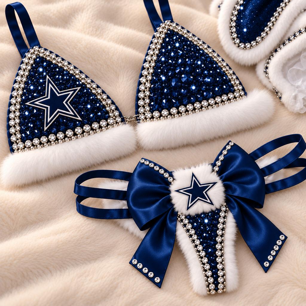 DLCB Inspired Rhinestone Lingerie & Accessories Gift Set PNPA