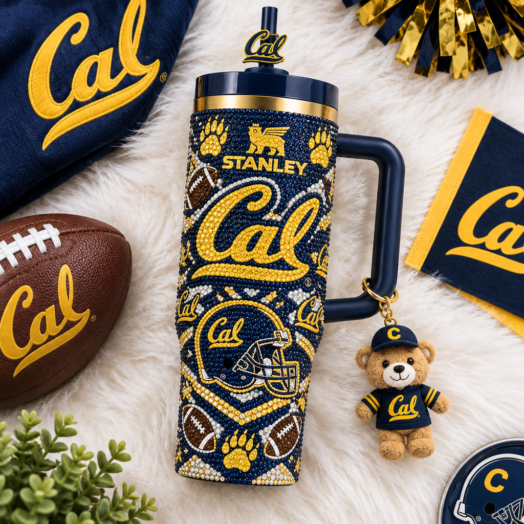 California Golden Bears 40oz Tumbler With Handle TTNL