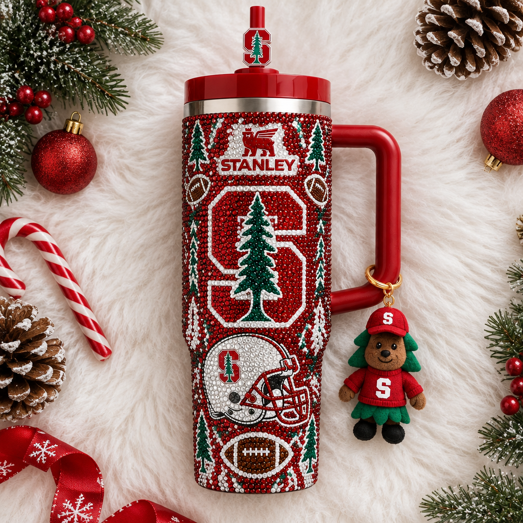 Stanford Cardinal 40oz Tumbler With Handle TTNL