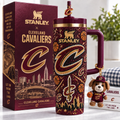 Cleveland Cavaliers 40oz Tumbler With Handle TTNL