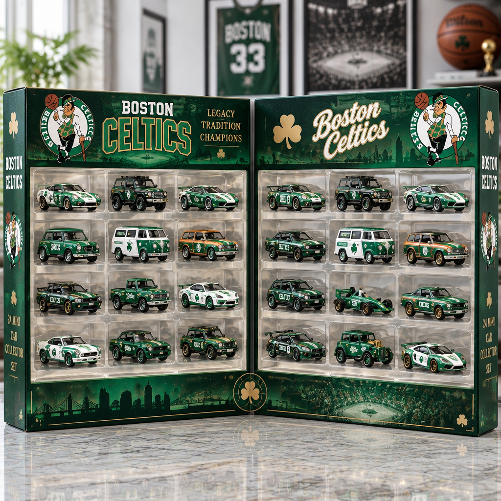 Boston Celtics Premium Mini Car Advent Calendar