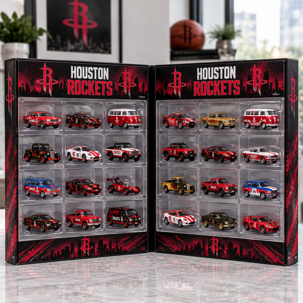 Houston Rockets Premium Mini Car Advent Calendar