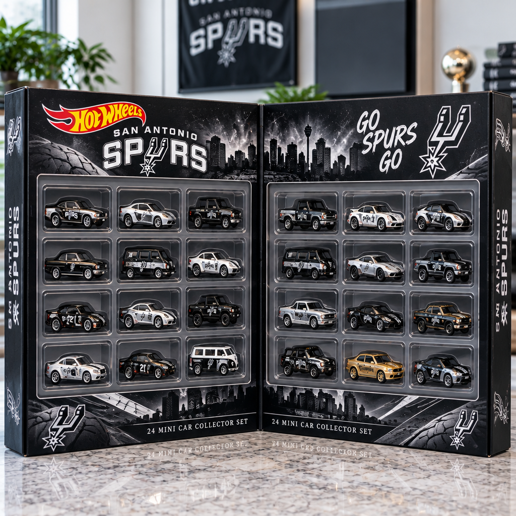 San Antonio Spurs Premium Mini Car Advent Calendar