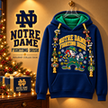 Premium NDFI Christmas Embroidered Charm Hoodie PVNA