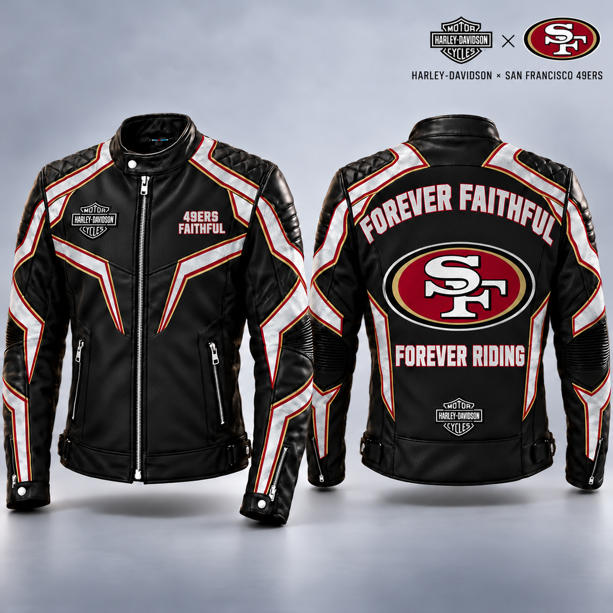 SF49 Reflective Biker Jacket PNPA
