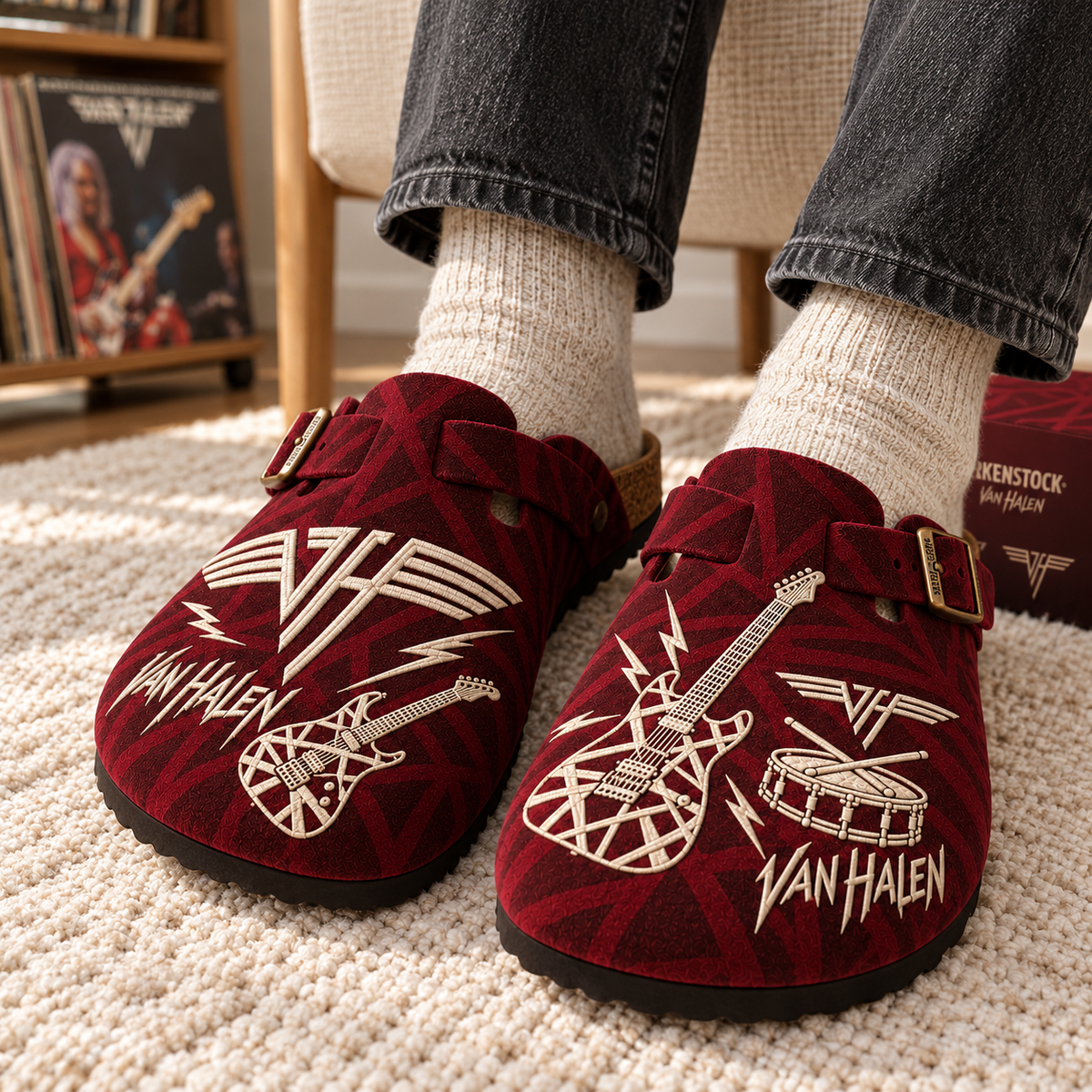 PREMIUM VHL MINK SUEDE CLOGS NPL