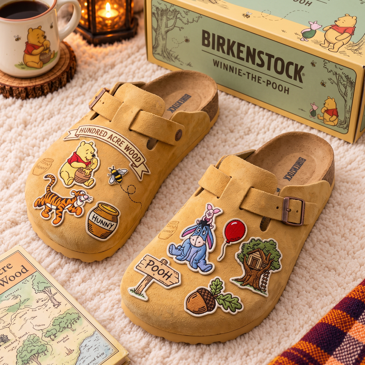 PREMIUM WTP MINK SUEDE CLOGS NPL