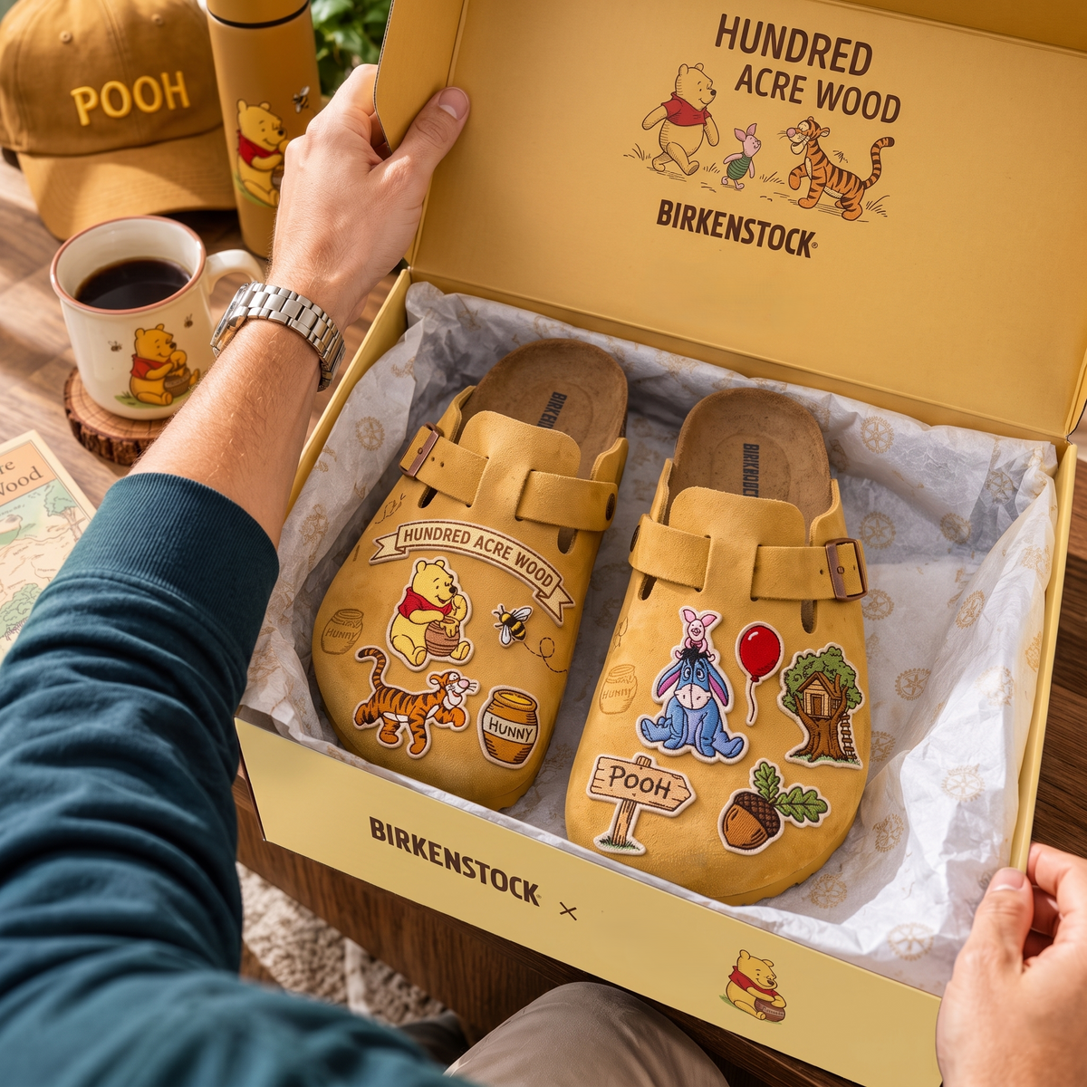 PREMIUM WTP MINK SUEDE CLOGS NPL