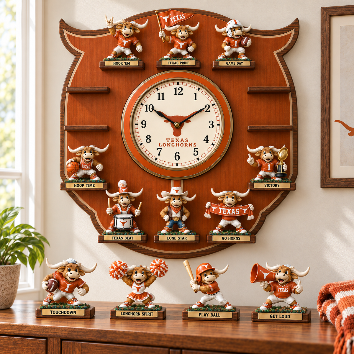 TLS Premium Mascot Sculpture Clock Collection PTKL