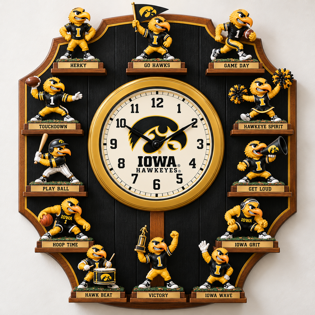 IWHK Premium Mascot Sculpture Clock Collection PTKL
