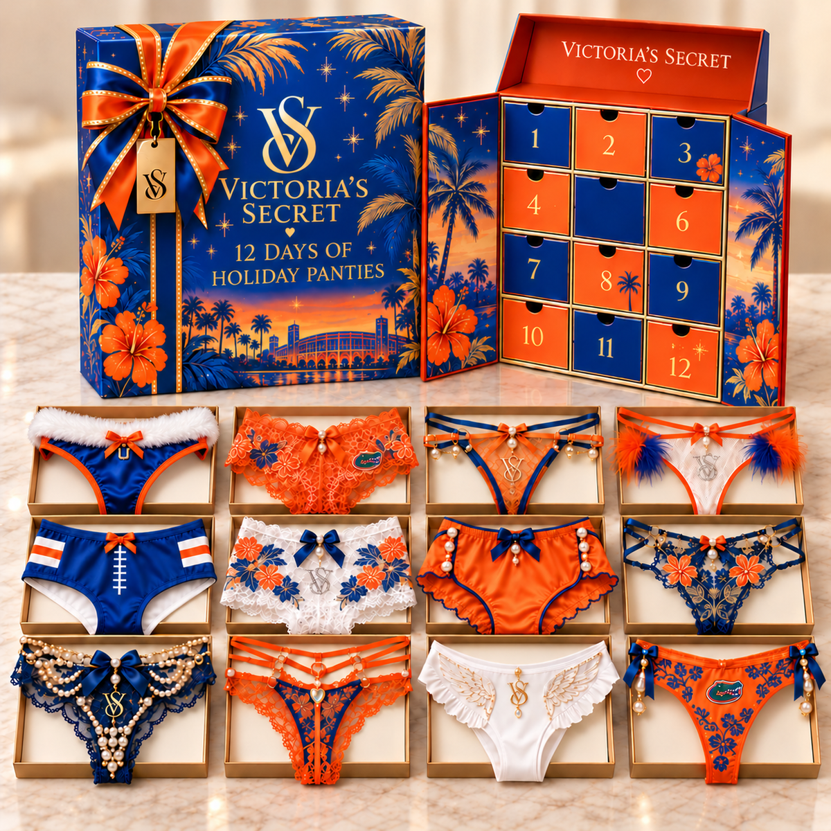 FGT 12 Days of Holiday Panties Advent Calendar BMD
