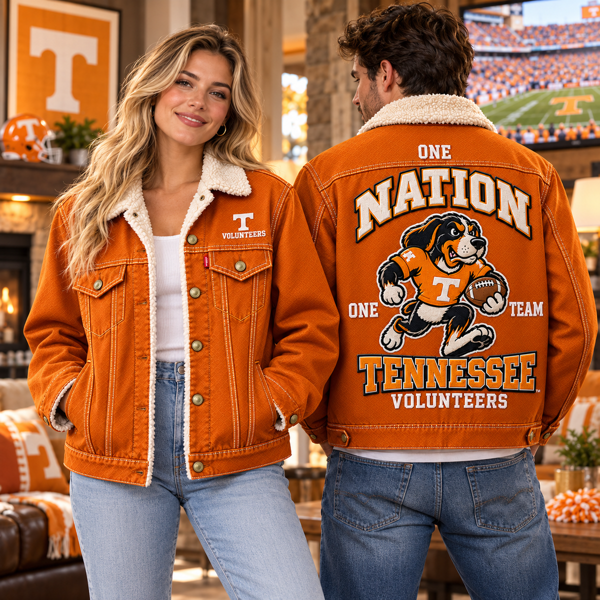 TVF Premium Fur-Lined Trucker Jacket BMD