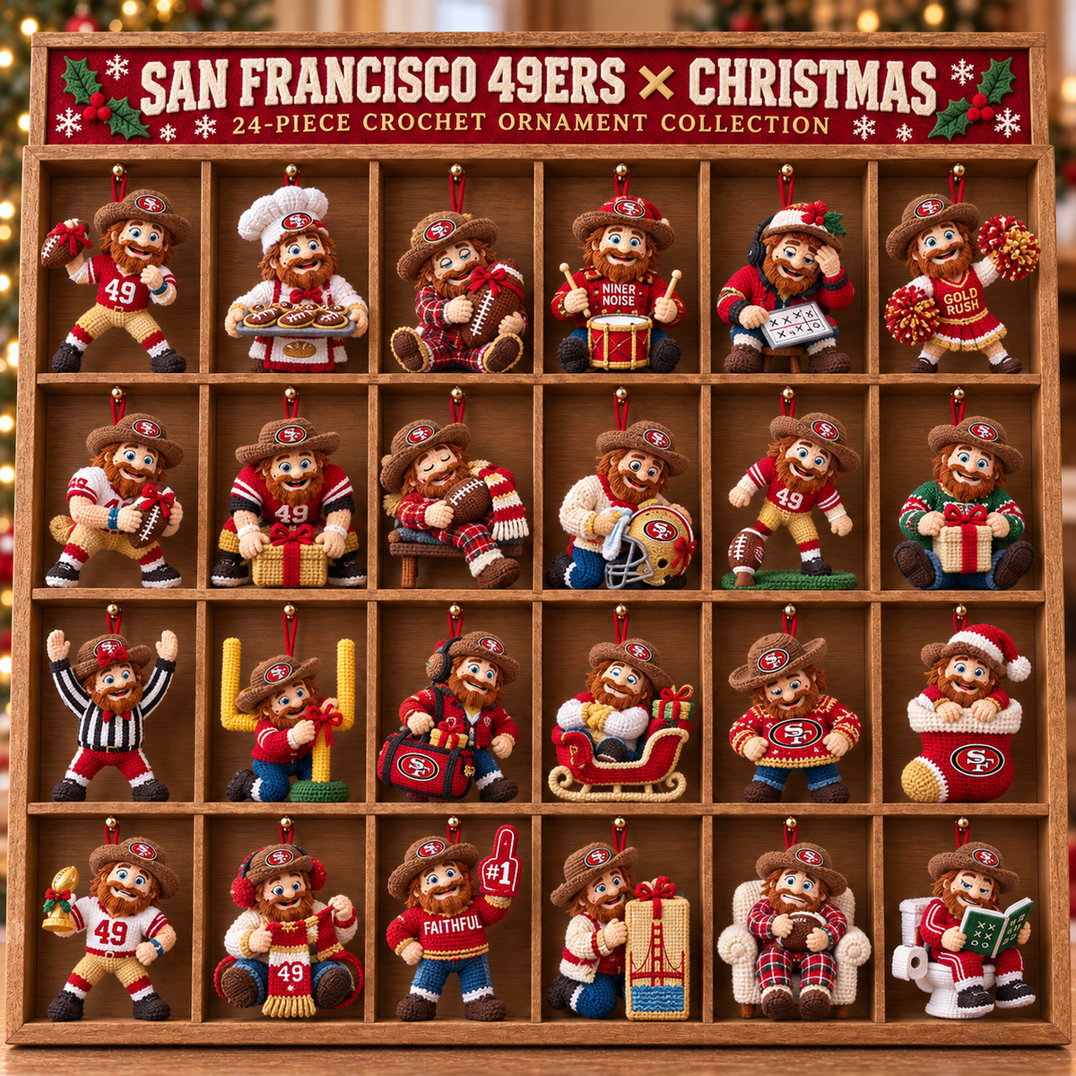 SF49 CHRISTMAS MISCHIEF CROCHET COLLECTION HQH