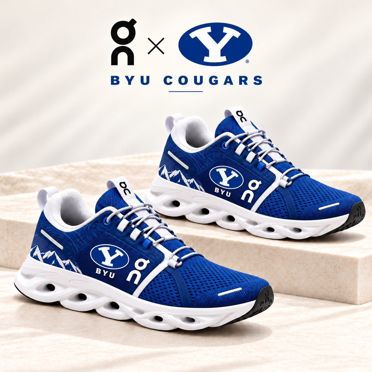 BYU Premium Low-Top Sneakers PNPA