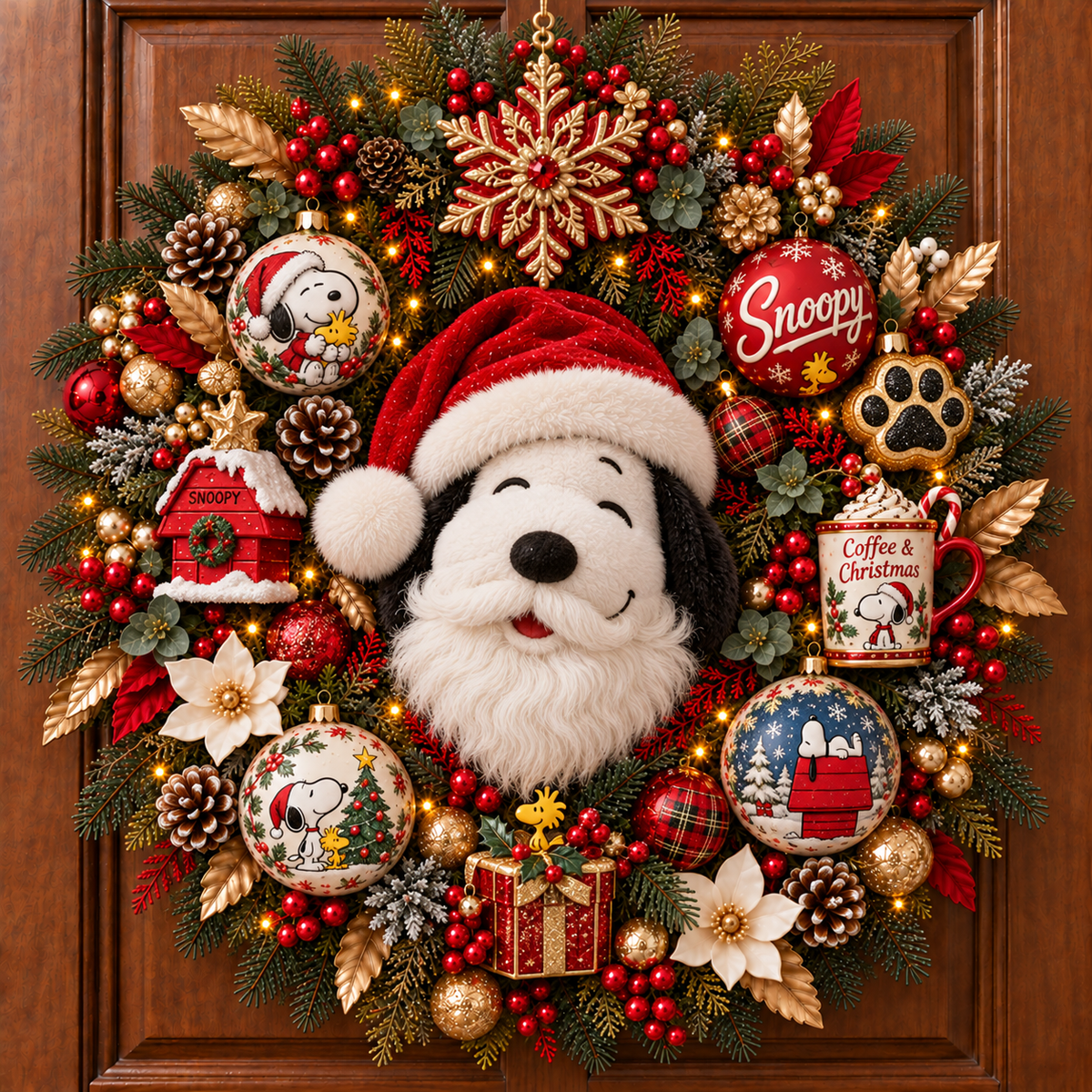 SPNY Premium Christmas Ornament Wreath NTTB