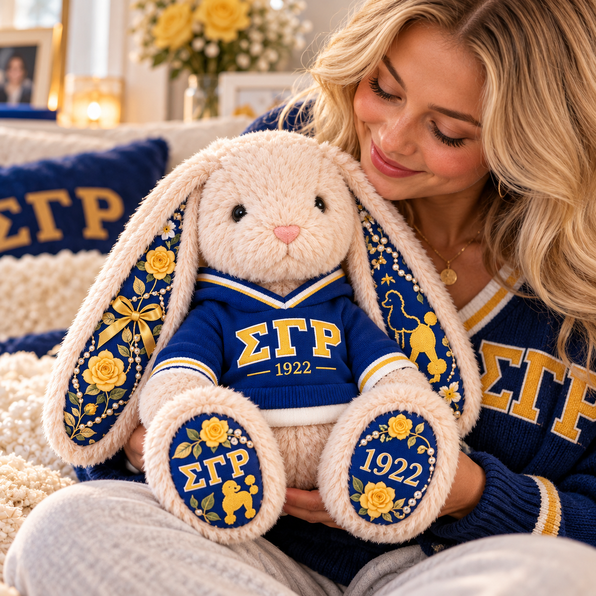 SGRO Premium Bunny Plush Toy TNSM