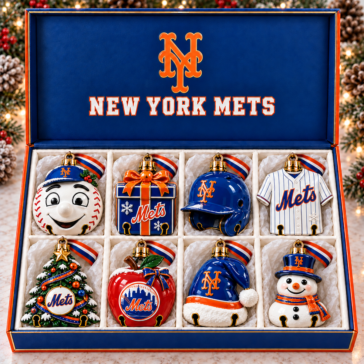Premium NYM Christmas Bell Ornament PVNA