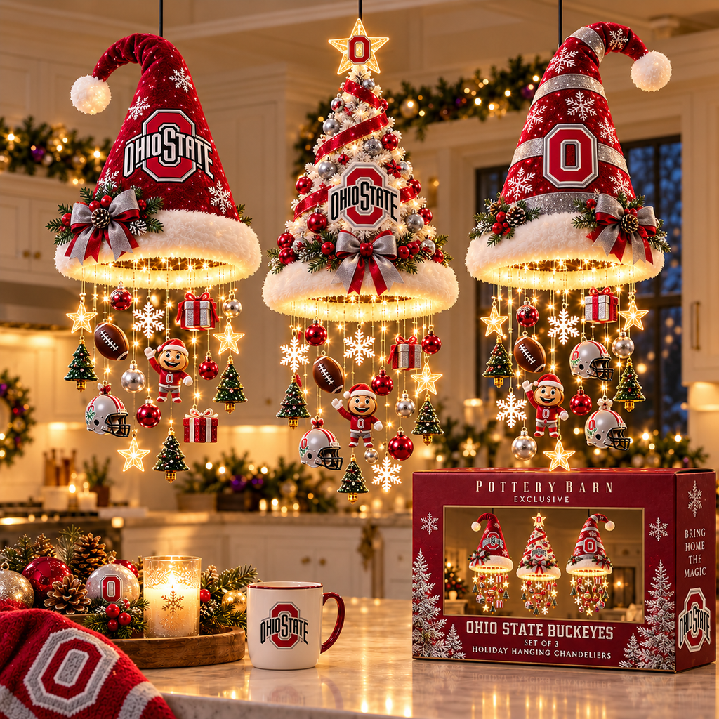 OSB Premium Christmas Hanging Chandelier Set BMD