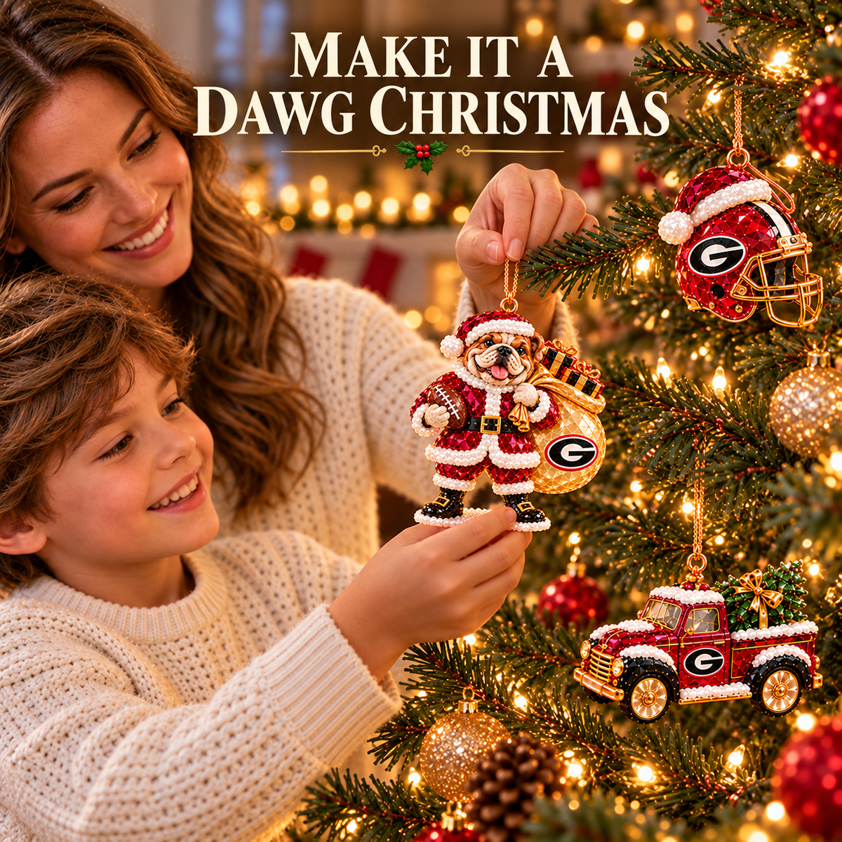 GGBD Premium Christmas Tree Ornament Set NHVH