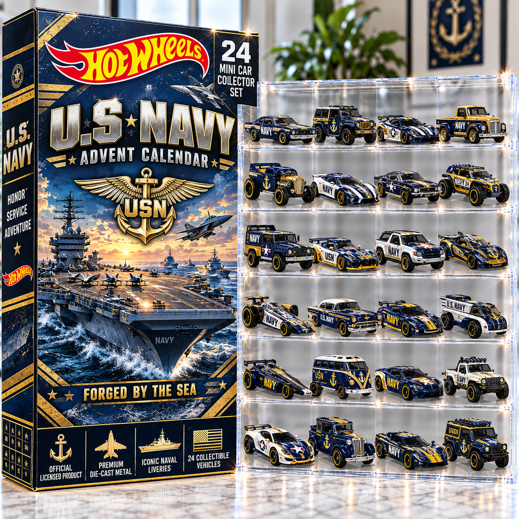 USNV Premium Mini Car Advent Calendar NTNA