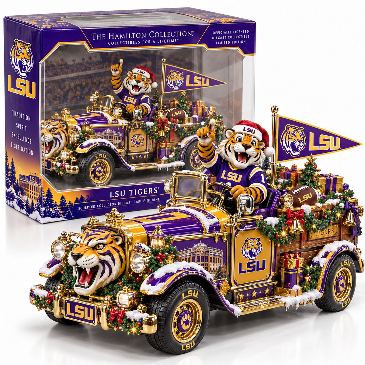 LSU Heritage Diecast Vehicle Collectible TTNL