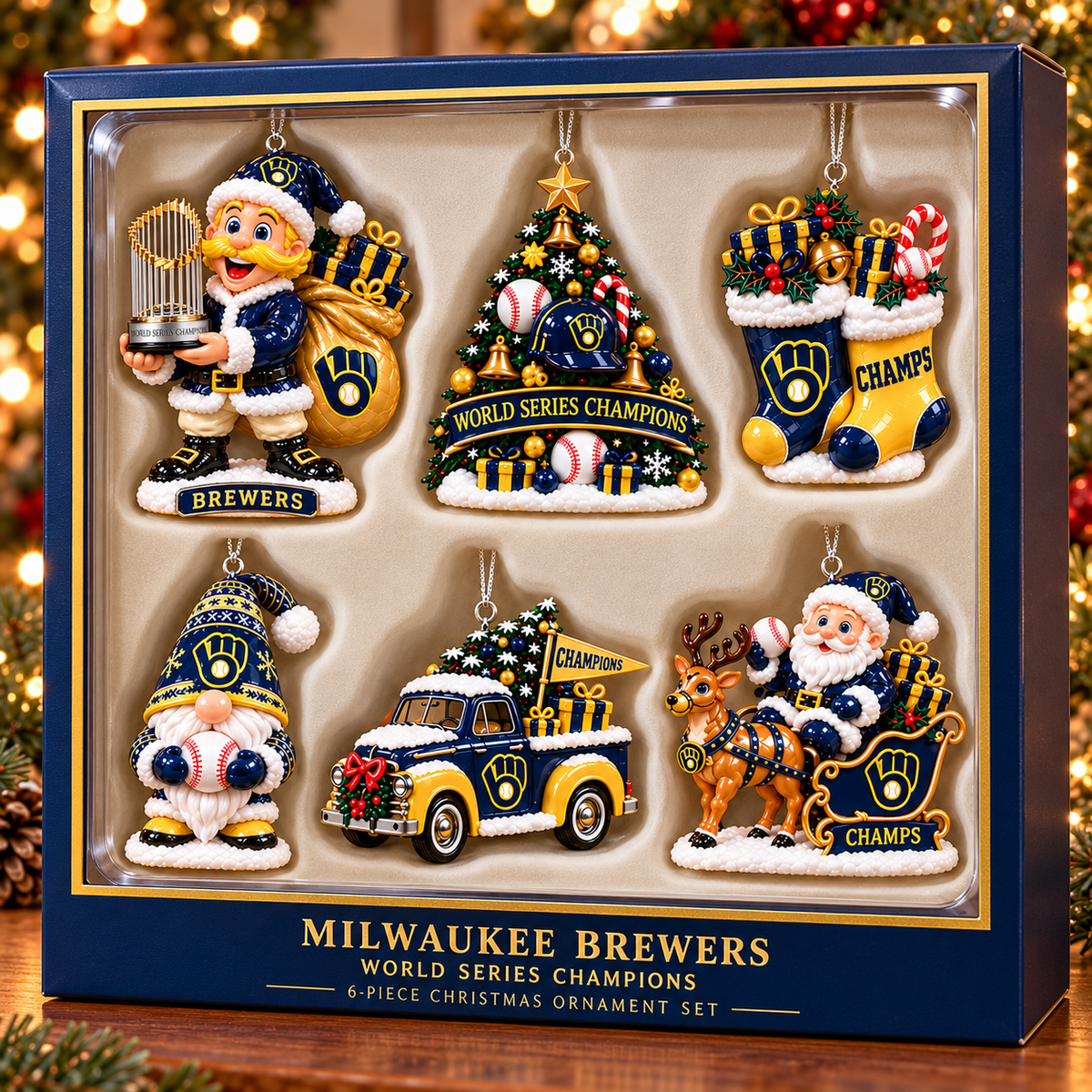 MLKB Premium Christmas Tree Ornament Set TMH