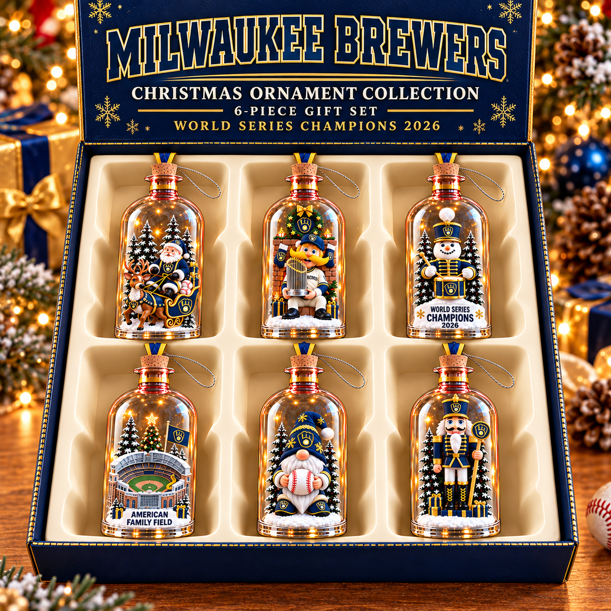 MLKB Premium Christmas Tree Ornament Set TMH