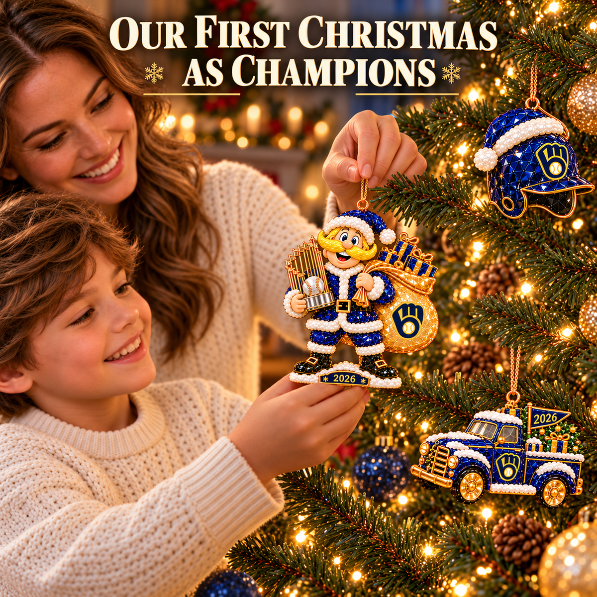 MLKB Premium Christmas Tree Ornament Set NHVH