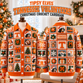 TVF Premium 3D Christmas Crochet Patchwork Cardigan NTNA