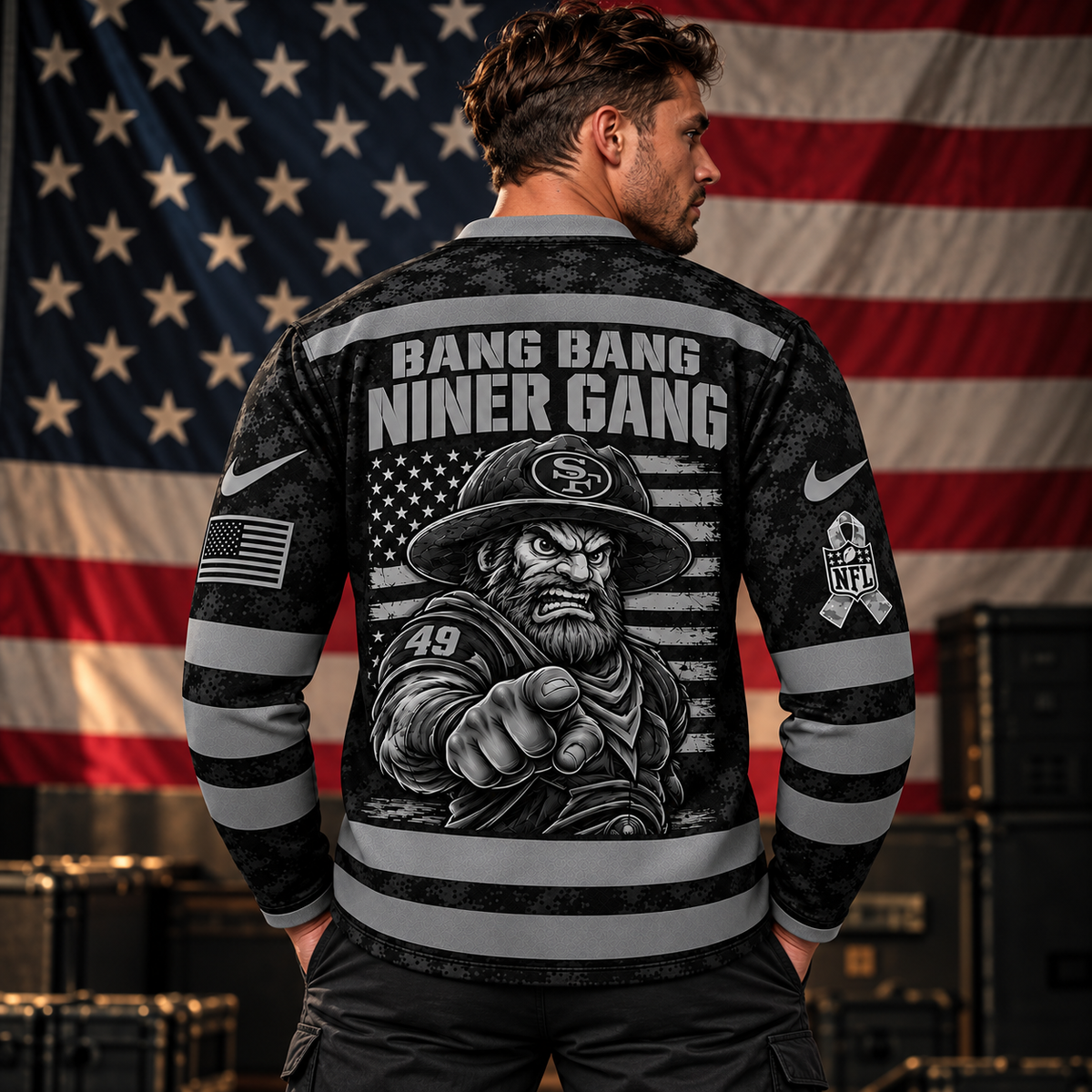 SF49 Camo Hockey Jersey NTTB
