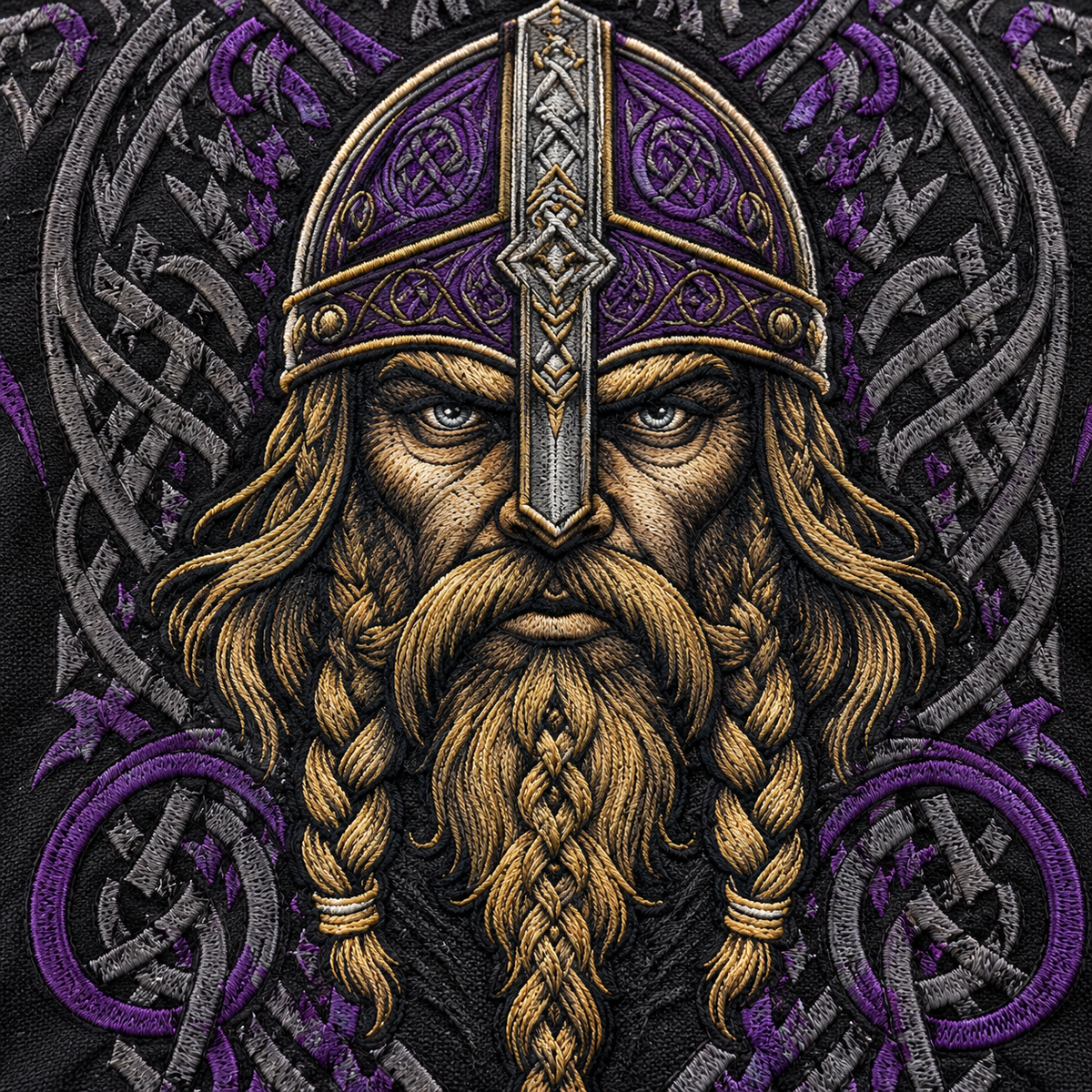 MNVK Gothic Viking Hooded Poncho PNPA