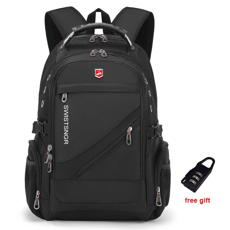 2026 Waterproof 17/20 Inch Laptop Backpack Men Airplane Travel Everyday Backpacks Women Oxford Rucksack Male School Bag Mochila