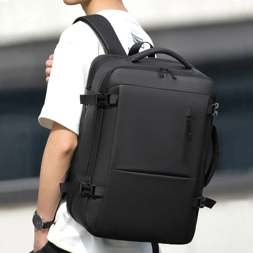 New Men's Backpack High Quality Large Capacity Business Trip Backpacks for Man Multi-Functional Expandable Laptop Bag
