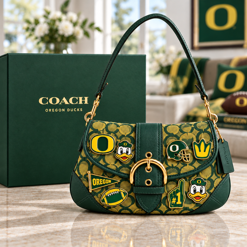Oregon Ducks Soho Bag With Charm