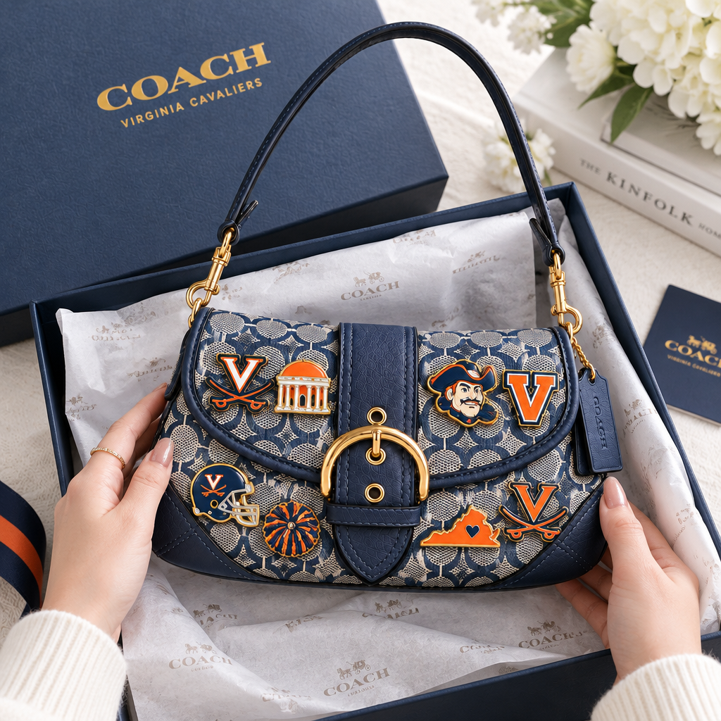 Virginia Cavaliers Soho Bag With Charm