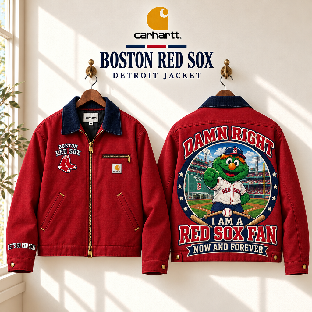 Red Sox MLB Embroidered Detroit Jacket