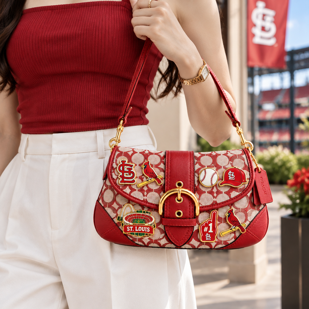 St Louis Cardinals Soho Bag With Charm