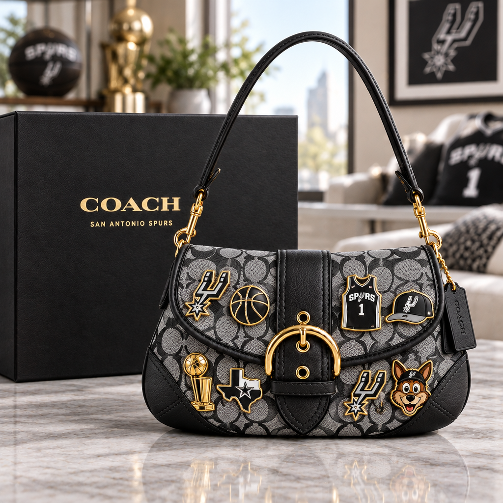 San Antonio Spurs Soho Bag With Charm