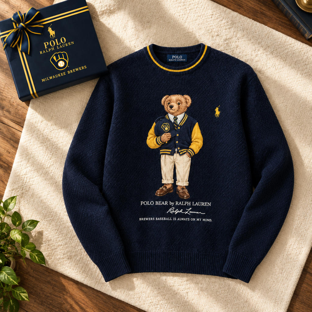 Milwaukee Brewers Premium Crewneck Sweater