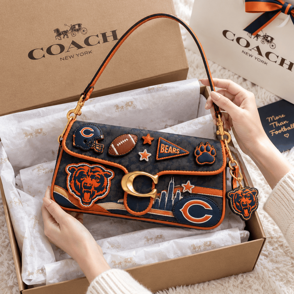 Premium CCB Coach Shoulder Cross With Charm LNTH