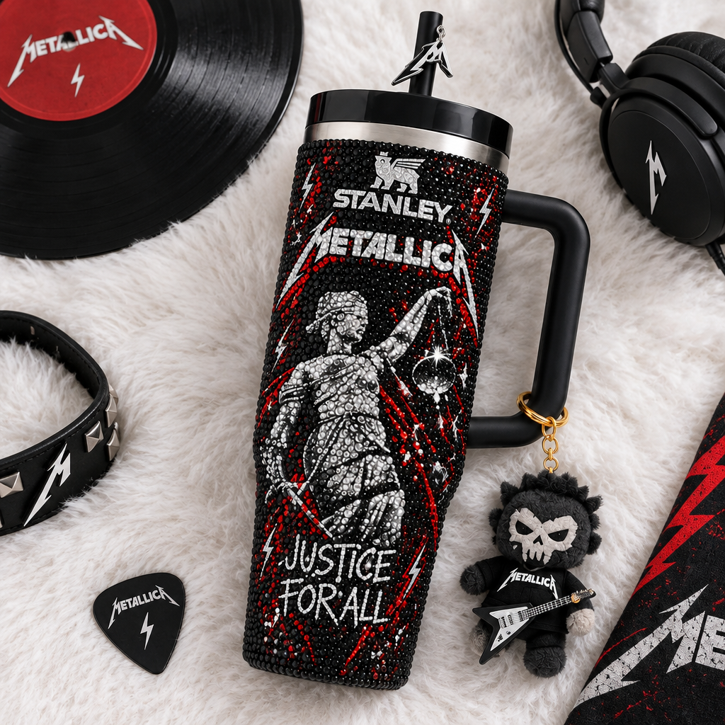 Metallica 40oz Tumbler With Handle TTNL