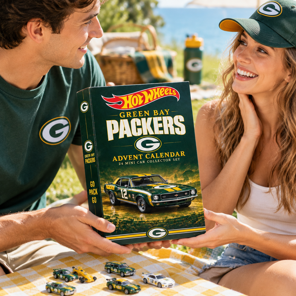 Green Bay Packers Premium Mini Car Advent Calendar
