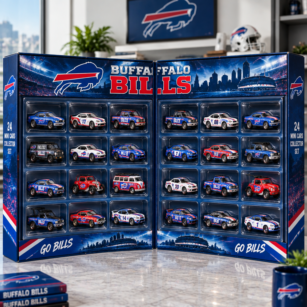 Buffalo Bills Premium Mini Car Advent Calendar