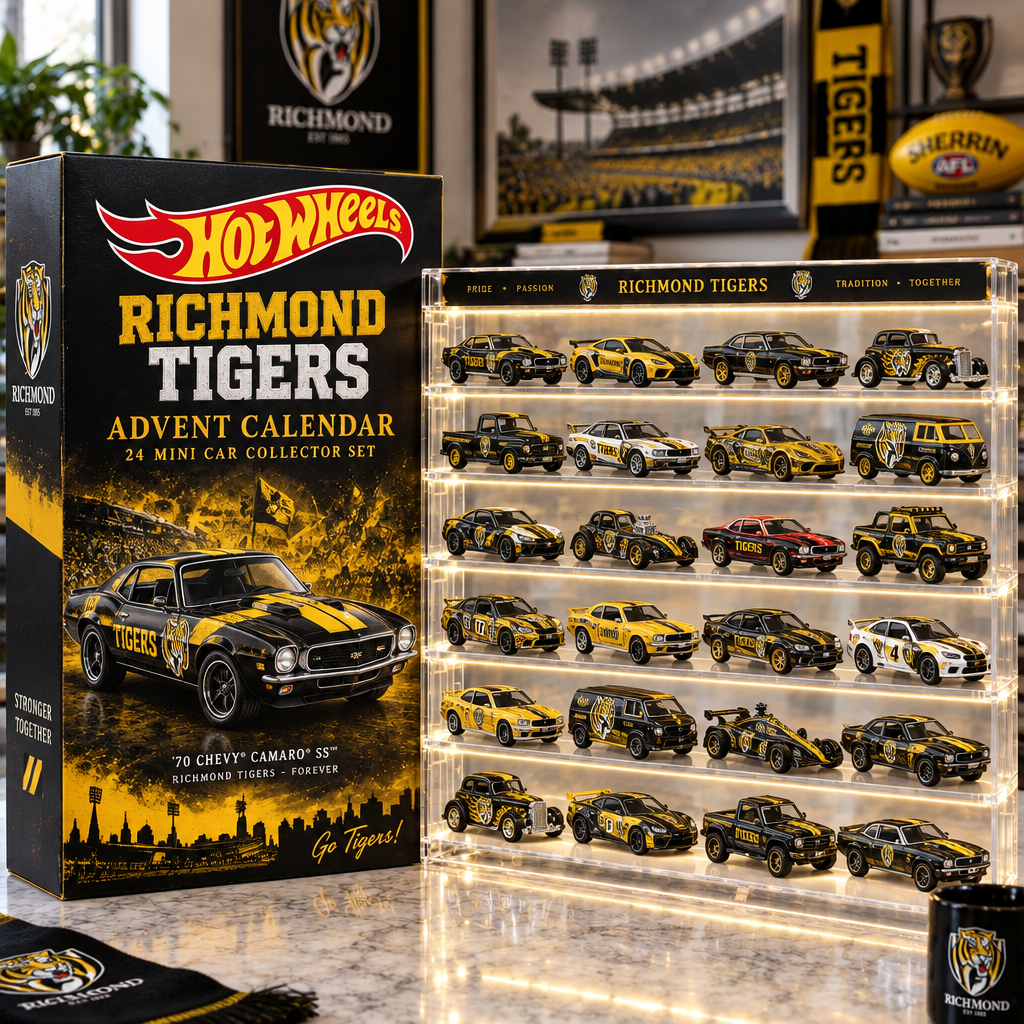 Richmond Tigers Premium Mini Car Advent Calendar