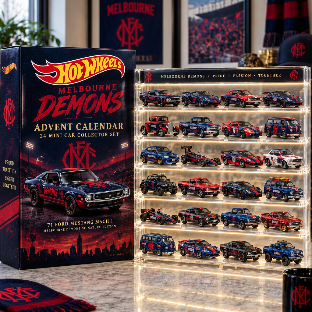Melbourne Demons Premium Mini Car Advent Calendar