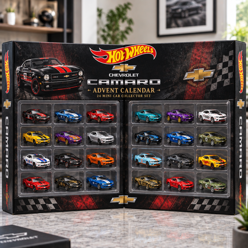 Chevrolet Camaro Premium Mini Car Advent Calendar
